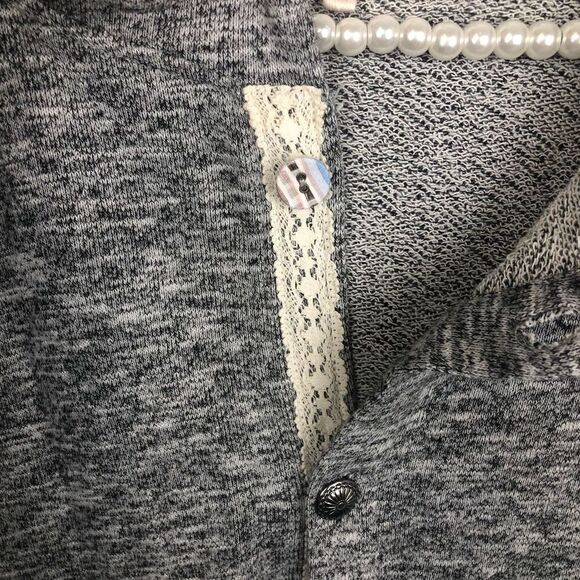 Altar’d State hoodie lightweight button up size Medium - Picture 13 of 13